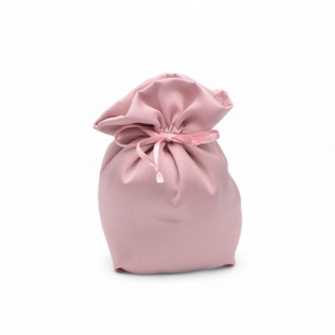 SACCHETTO RASO BON BON 12XH13 ROSA ANTICO